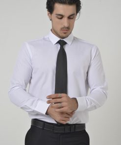 Beyaz Klasik Yaka Slim Fit Gömlek - Brianze.com Kravat ve Erkek Giyim Sitesi