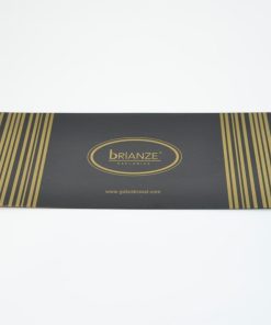 Brianze Gri Siyah Geometrik Desen Kravat Mendil Set - Brianze.com Kravat ve Erkek Giyim Sitesi