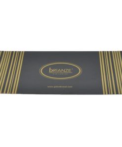 Brianze Siyah Çiçek Desen Kravat Mendil Set - Brianze.com Kravat ve Erkek Giyim Sitesi