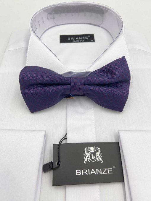 Brianze Mürdüm Kareli Desen Papyon - Brianze.com Kravat ve Erkek Giyim Sitesi