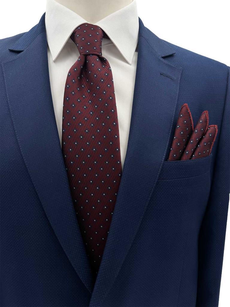Brianze Bordo Lacivert Desenli Kravat Ve Mendil Set Brianze.com Brianze Bordo Lacivert Desenli Kravat Ve Mendil Set - Brianze.com Kravat ve Erkek Giyim Sitesi